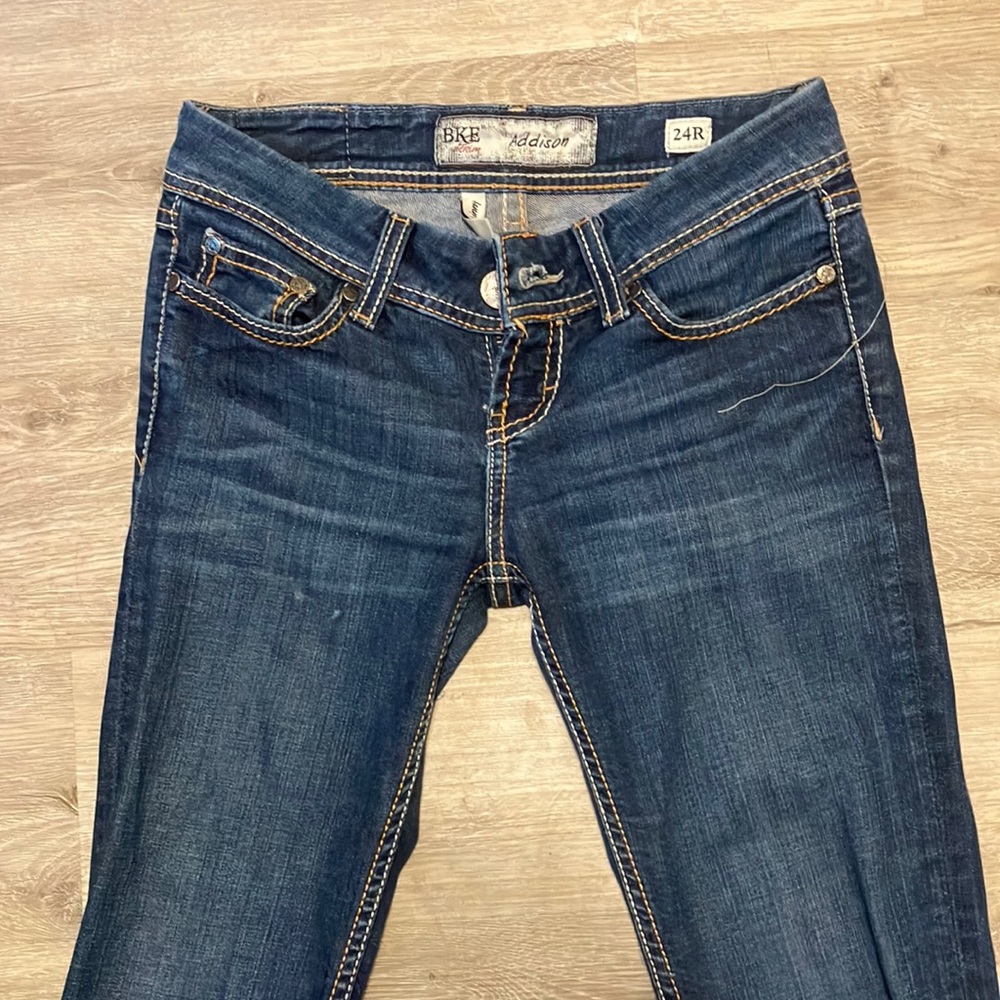 BKE Denim Addison straight leg jeans